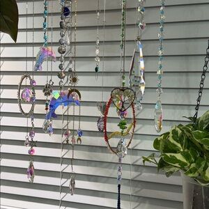 Colorful Sun Catcher Crystal all made by hand
